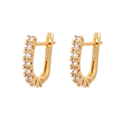 High Quality Classic Zircon Women's Earrings